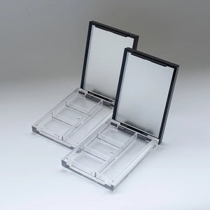 Square 4 - Pan Eyeshadow Palette with Brush Slot | Custom ABS Case - Compacts & Palettes