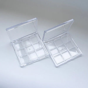 Slim Transparent 9 - Pan Eyeshadow Palette | Clear AS Makeup Case - Compacts & Palettes