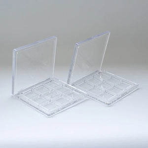 Slim Transparent 9 - Pan Eyeshadow Palette | Clear AS Makeup Case - Compacts & Palettes
