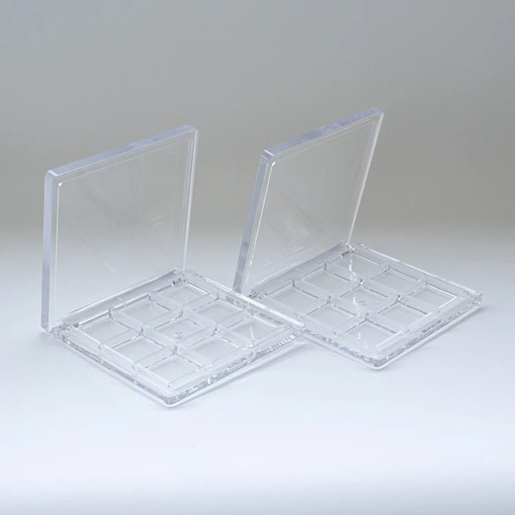 Slim Transparent 9 - Pan Eyeshadow Palette | Clear AS Makeup Case - Compacts & Palettes