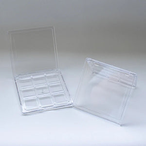 Slim Transparent 9 - Pan Eyeshadow Palette | Clear AS Makeup Case - Compacts & Palettes