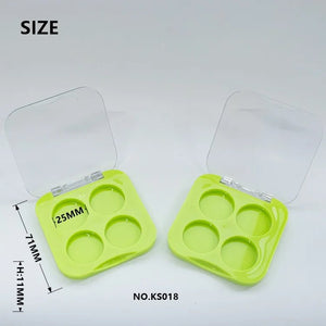 Square 4 - Pan Eyeshadow Compact | Custom ABS Quad Palette - Compacts & Palettes