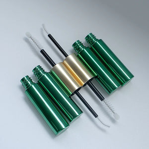 Dual Ended 10ml Empty Mascara Tube 2-in-1 PETG Plastic Cosmetic Packaging Wholesale