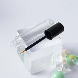 Custom 4.5ml Round PETG Plastic Liquid Eyeliner Tube Empty Cosmetic Packaging Container