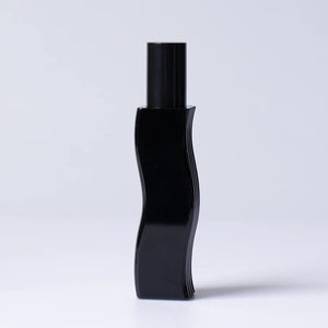 Custom 10.5ml Unique Wave Shape ABS Plastic Eyeliner Tube Empty Cosmetic Packaging