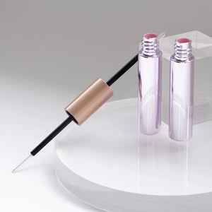 Dual Ended 2-in-1 Empty Mascara Tube Custom Color ABS PETG Cosmetic Packaging Wholesale