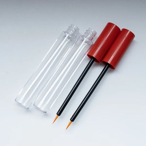 12ml Large Capacity PETG Mascara Tube Round Empty Eyeliner Container OEM Cosmetic Packaging