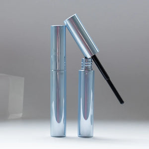 Custom Color Round 5ml Empty Mascara Tube Matte Black White ABS Cosmetic Packaging Wholesale