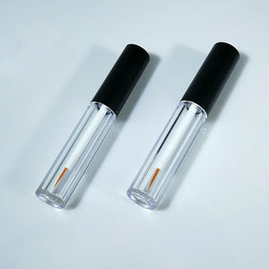 Custom 3.5ml Simple Tall Thin ABS Plastic Eyeliner Tube Empty Cosmetic Packaging Container