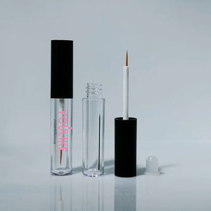 Custom 3.5ml Simple Tall Thin ABS Plastic Eyeliner Tube Empty Cosmetic Packaging Container