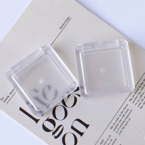 Ultra - Slim Square Cosmetic Compact | Recyclable PS Single Pan Case - Compacts & Palettes