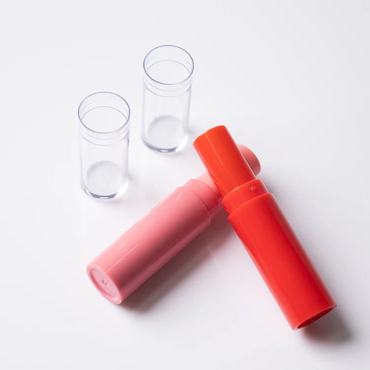 Fancy Round ABS Lipstick Case | Luxury Custom Cosmetic Tube - Lipstick
