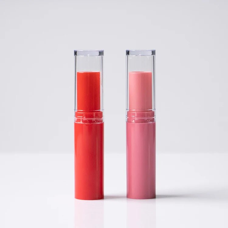 Fancy Round ABS Lipstick Case | Luxury Custom Cosmetic Tube - Lipstick