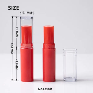 Fancy Round ABS Lipstick Case | Luxury Custom Cosmetic Tube - Lipstick