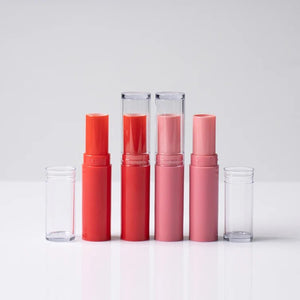 Fancy Round ABS Lipstick Case | Luxury Custom Cosmetic Tube - Lipstick