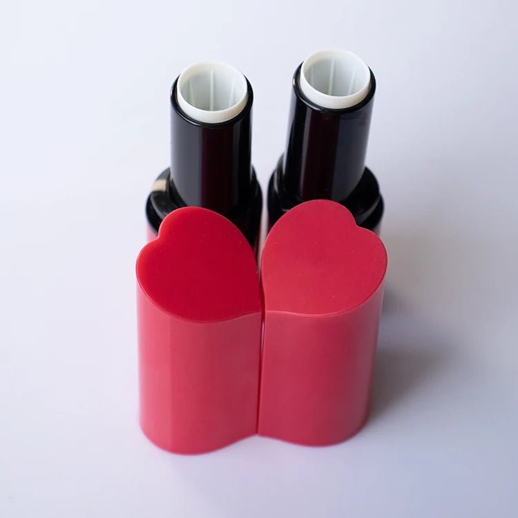 Cute Heart Shaped Lipstick Case | Luxury Promotional Cosmetic Packaging - Lipstick