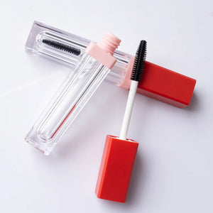 New Square 6.5ml Empty Mascara Tube ABS Plastic Custom Cosmetic Packaging Wholesale