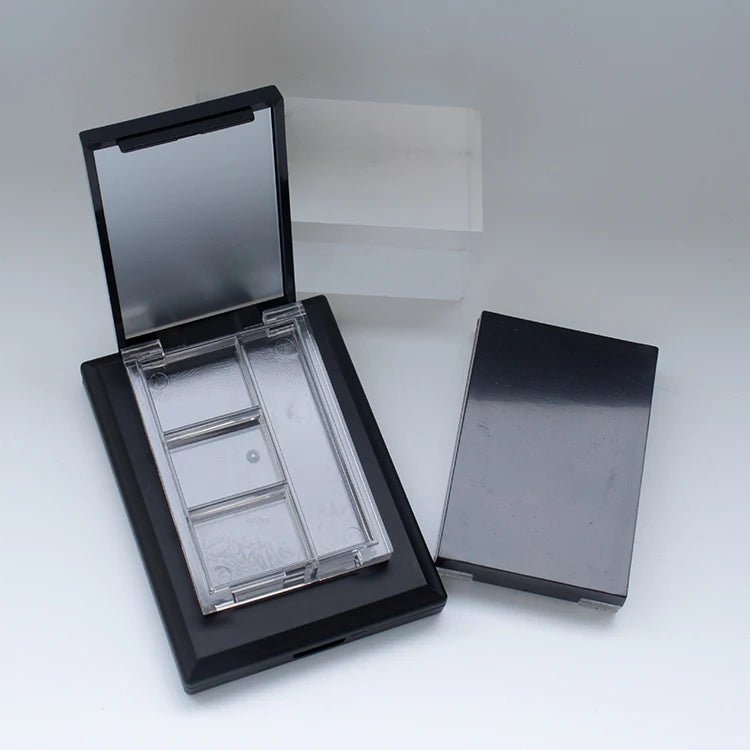 Square 4 - Pan Eyeshadow Palette with Brush Slot | Custom ABS Case - Compacts & Palettes