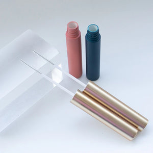 Custom Color 5ml Round Empty Mascara Tube ABS Plastic Cosmetic Packaging Wholesale