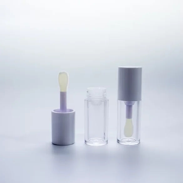 Custom 5ml Unique Shape ABS Plastic Lip Gloss Tube Empty Cosmetic Container