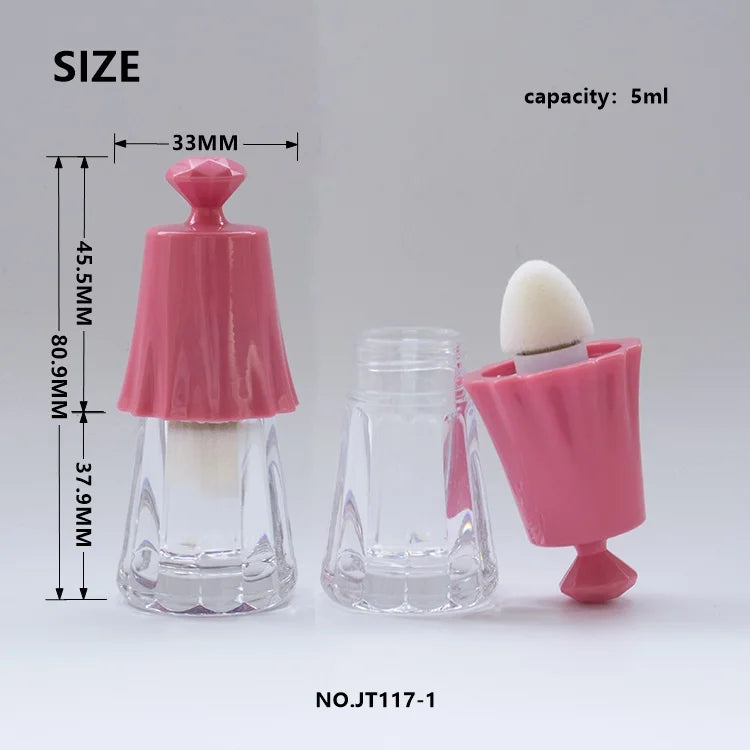 Large Capacity 7ml Lip Gloss Tube | Clear AS Concealer Container