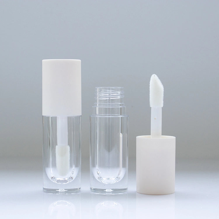5.2ml Luxury Jumbo Applicator Lip Oil Tube, Thick-wall Clear Packaging for Prestige Brands