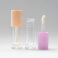 6ml Premium Thick-Wall PETG Lip Gloss Oil Bottle with Over-sized Flocked Brush