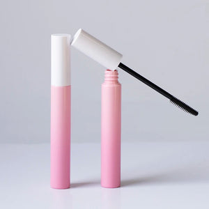 Gradient Pink 12ml Empty Mascara Tube Large Volume ABS Plastic Cosmetic Packaging Wholesale
