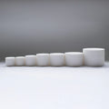 Sleek Flush Cylinder Empty Cosmetic Cream Jar with Airtight Sealing Disc for Facial Clay Mask