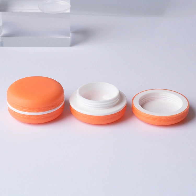 6克可客製化馬卡龍乳霜罐 - 霧面PP迷你化妝品容器，適用於潤唇膏及樣品批發