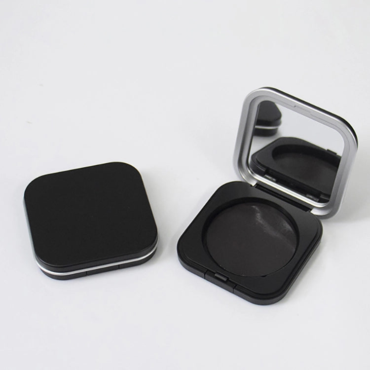 9-13g Ultra-Slim Squircle Compact Case with Silver Electroplated Bezel and High-Definition Mirror