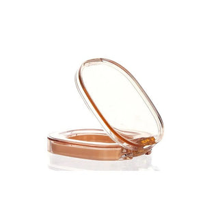 Oval Clear AS Eyeshadow Compact | Slim Plastic Makeup Palette - Compacts & Palettes