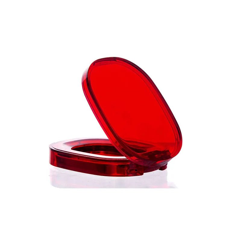 Oval Clear AS Eyeshadow Compact | Slim Plastic Makeup Palette - Compacts & Palettes