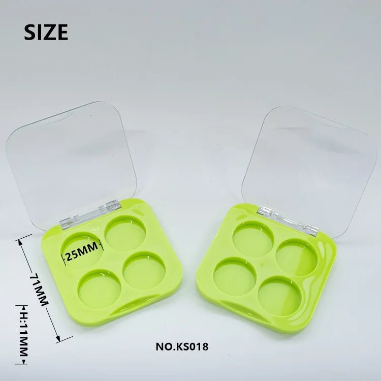 Square 4 - Pan Eyeshadow Compact | Custom ABS Quad Palette - Compacts & Palettes