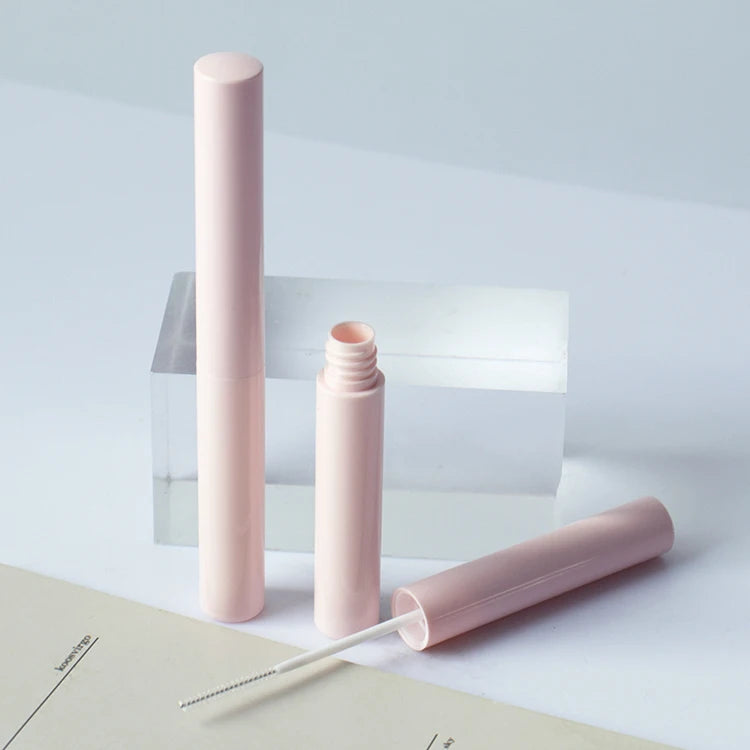 Custom Color 5ml Round Empty Mascara Tube ABS Plastic Cosmetic Packaging Wholesale