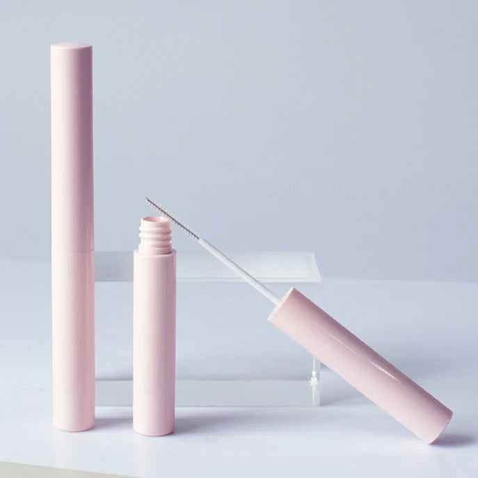 Custom Color 5ml Round Empty Mascara Tube ABS Plastic Cosmetic Packaging Wholesale