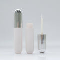 3ml Capsule Fine Brush Liquid Eyeliner Tube with Matte & Plated Silver Cap for Lash Serums