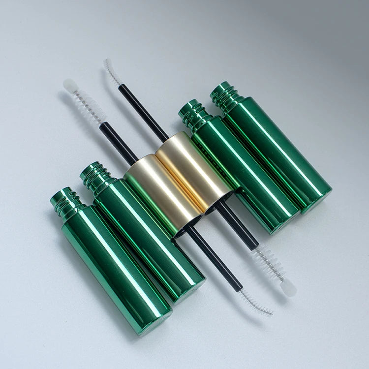 Dual Ended 10ml Empty Mascara Tube 2-in-1 PETG Plastic Cosmetic Packaging Wholesale