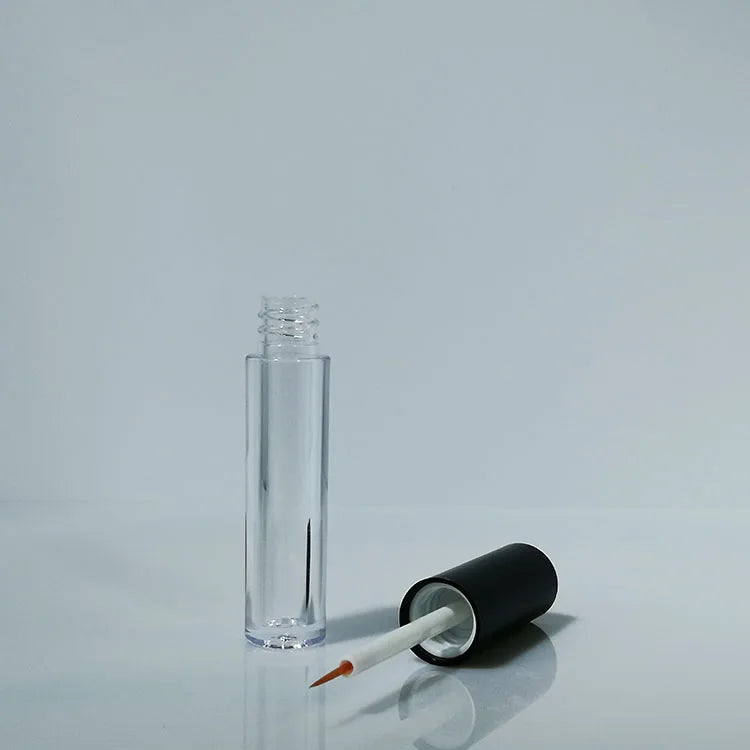 Custom 3.5ml Simple Tall Thin ABS Plastic Eyeliner Tube Empty Cosmetic Packaging Container