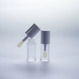 Custom 5ml Unique Shape ABS Plastic Lip Gloss Tube Empty Cosmetic Container