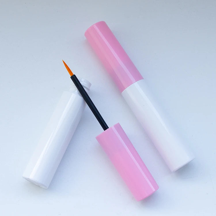 Custom 5ml Unique Shape ABS Plastic Eyeliner Tube Empty Cosmetic Packaging Container