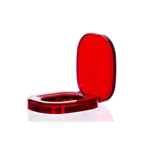 Oval Clear AS Eyeshadow Compact | Slim Plastic Makeup Palette - Compacts & Palettes