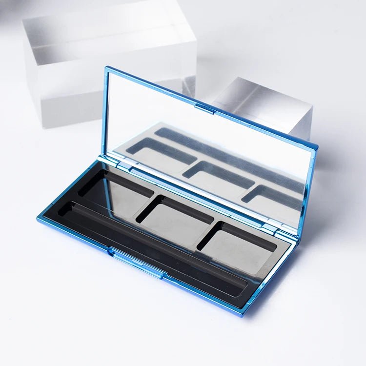 Square ABS Cosmetic Compact | Custom Spray Finish Case - Compacts & Palettes