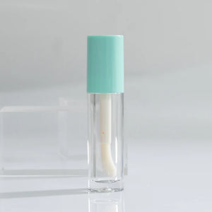 Custom 4.5ml Round ABS Plastic Lip Gloss Tube Empty Cosmetic Packaging Container