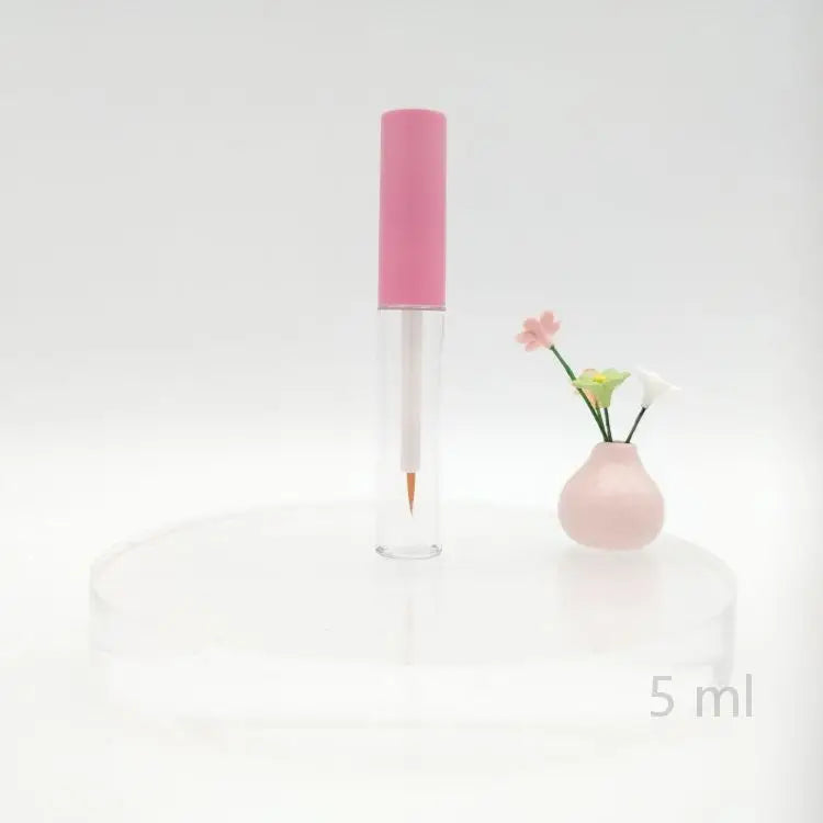 Custom 5ml Luxury Unique Shape ABS Plastic Eyeliner Tube Empty Cosmetic Packaging Container