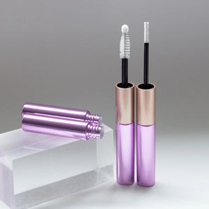 Dual Ended 2-in-1 Empty Mascara Tube Custom Color ABS PETG Cosmetic Packaging Wholesale