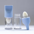 5.5ml Premium Clear Thick-Wall Lip Oil Bottle with Oversized Jumbo Applicator and Matte Grip Cap