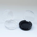 39.6mm Ultra-Mini Clear Single Eyeshadow Empty Compact for Portable DIY Makeup Sample Pans