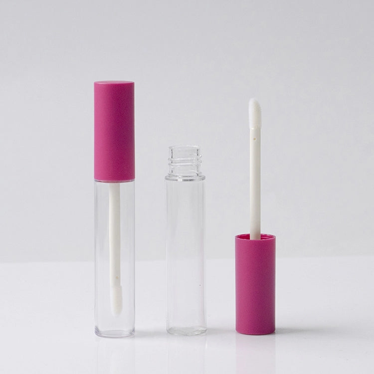 8ml Slim Lip Gloss Tube with Injection Blow Molded Clear Bottle 16mm Elegant Cosmetic Packaging