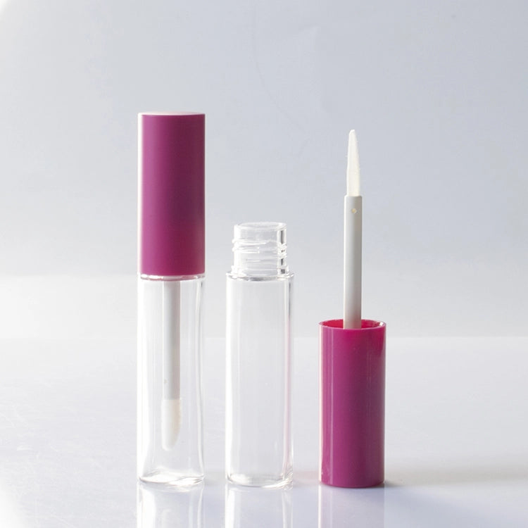 6.5ml Clear Lip Gloss Tube with Matte Cap 16mm Slim Cosmetic Packaging for Liquid Blush and Concealer